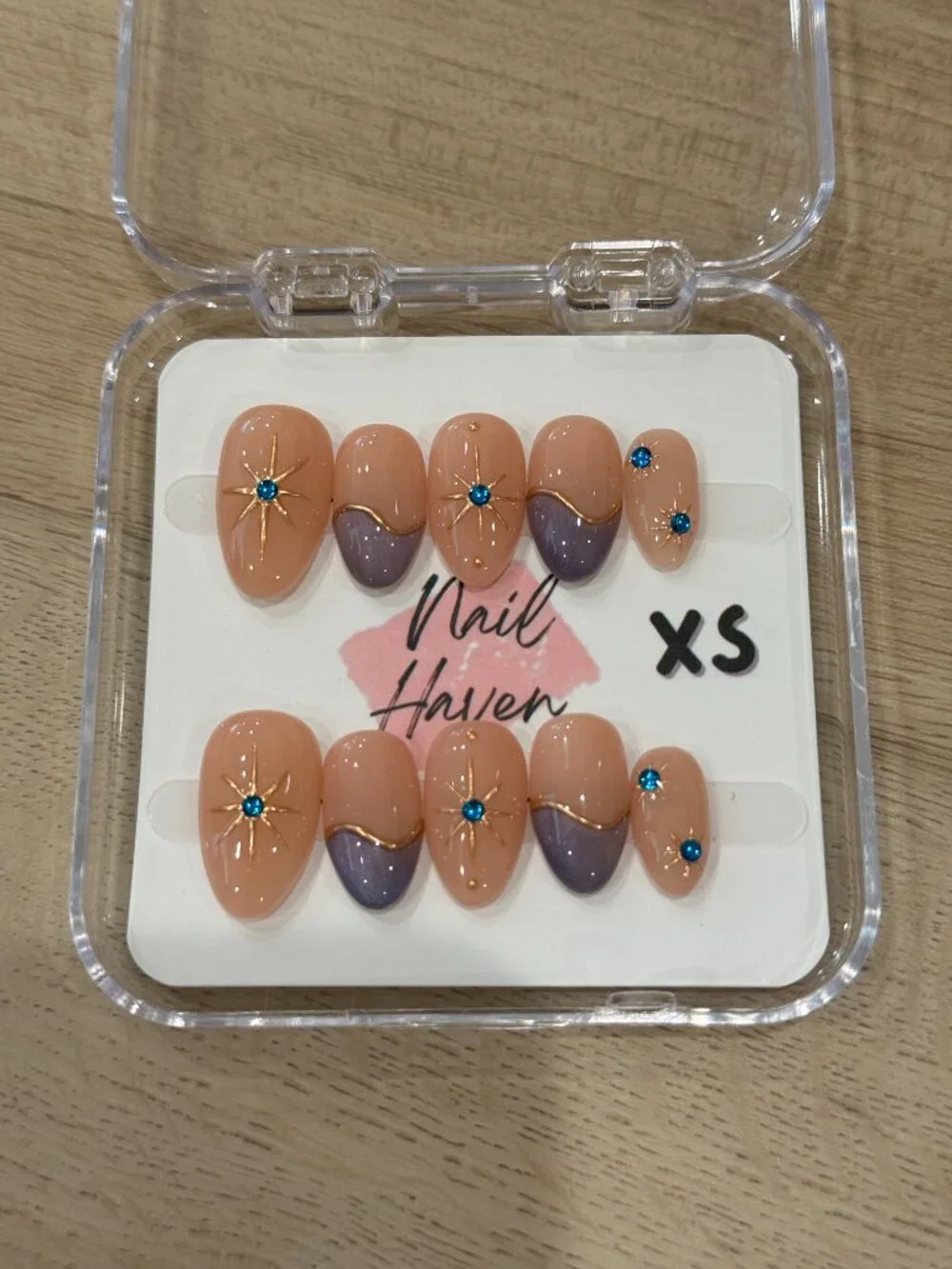 Handmade Press On Nails Bundle (Nail Haven - XS)